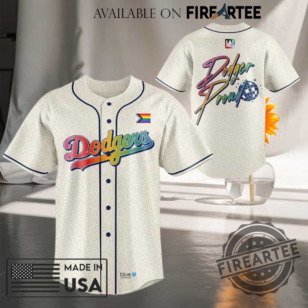 Los Angeles Dodgers Pride Night 2025 Proud Jersey