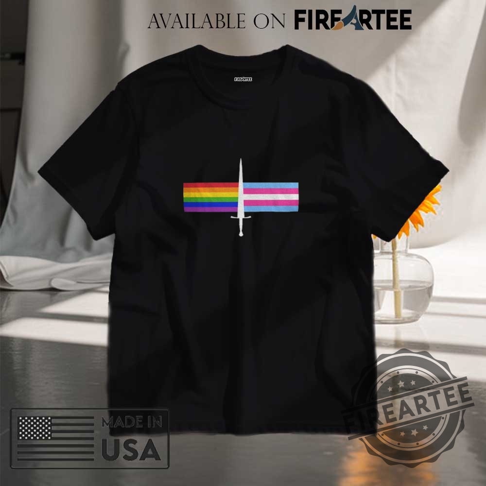 Pride Dual Flag Lgbt Shirt