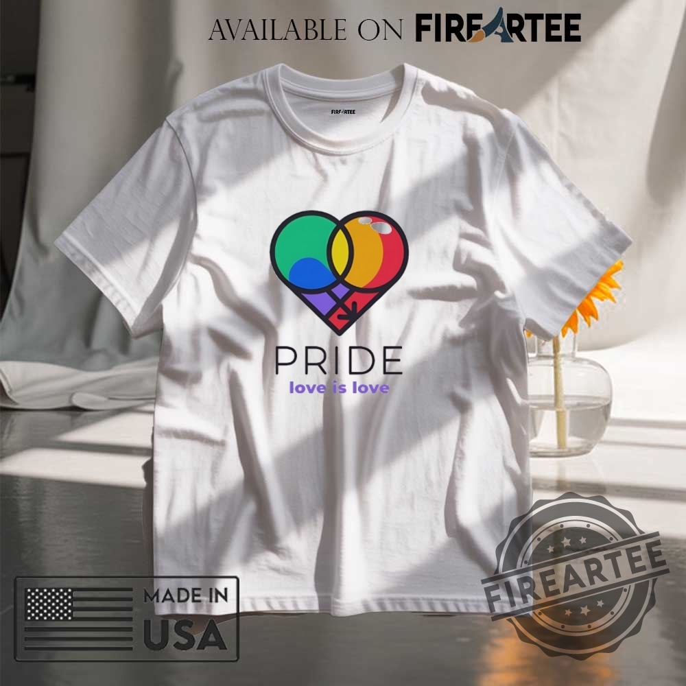 Lgbt Pride Love Is Love Heart Shirt