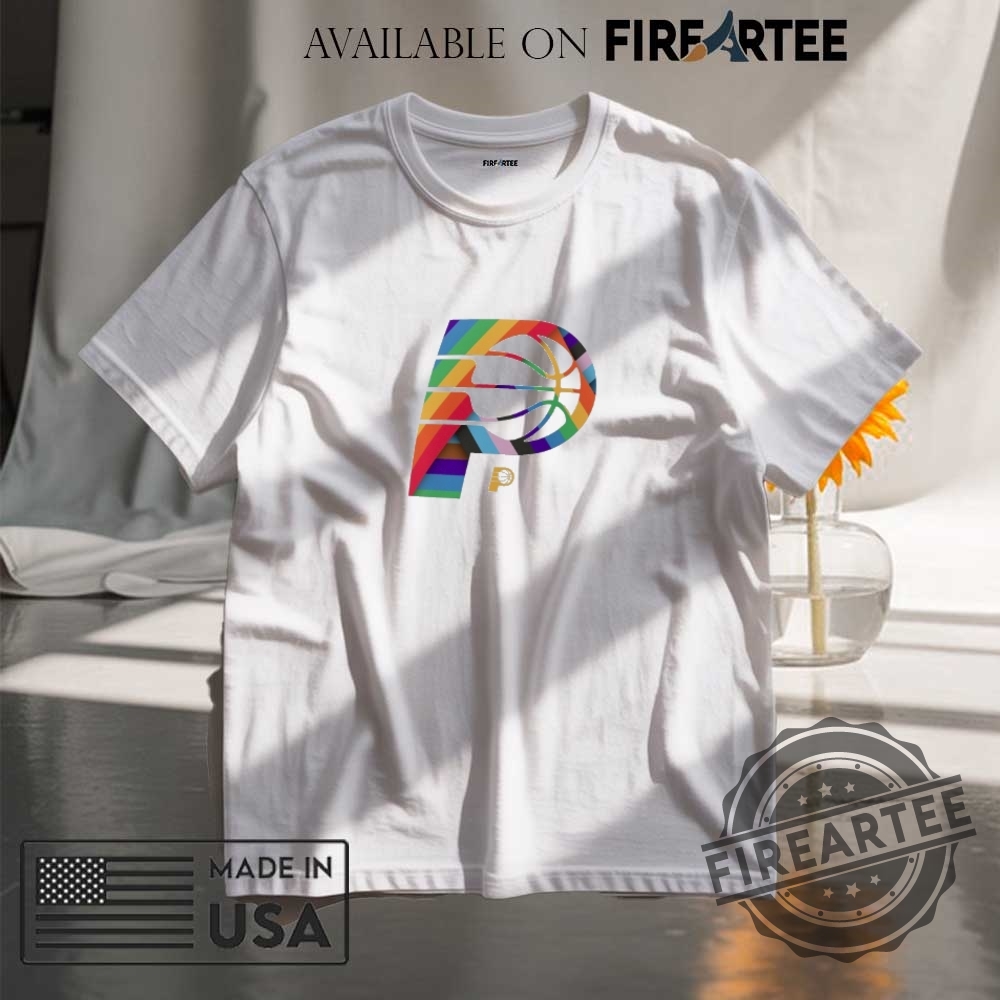 Indiana Pacers Team Logo Pride Shirt