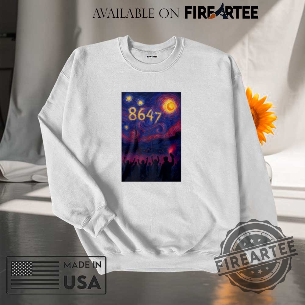 8647 Van Gogh Mashup Shirt 7 8647 Van Gogh mashup shirt