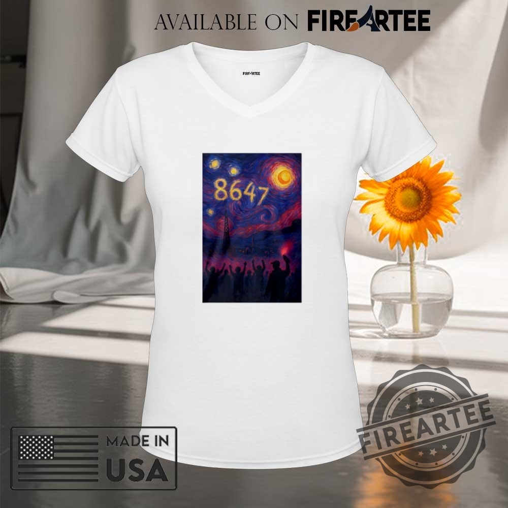 8647 Van Gogh Mashup Shirt 9 8647 Van Gogh mashup shirt