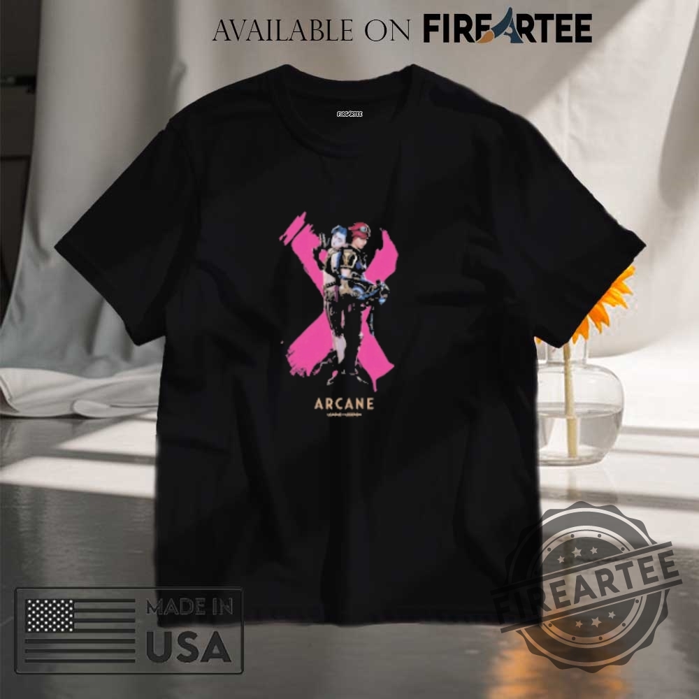 "Top 5 Patriotic Hawaiian Shirts for a Stylish 4th of July" 6 Arcane In Detail Arcane League Legends Jinx And Vi Shirt