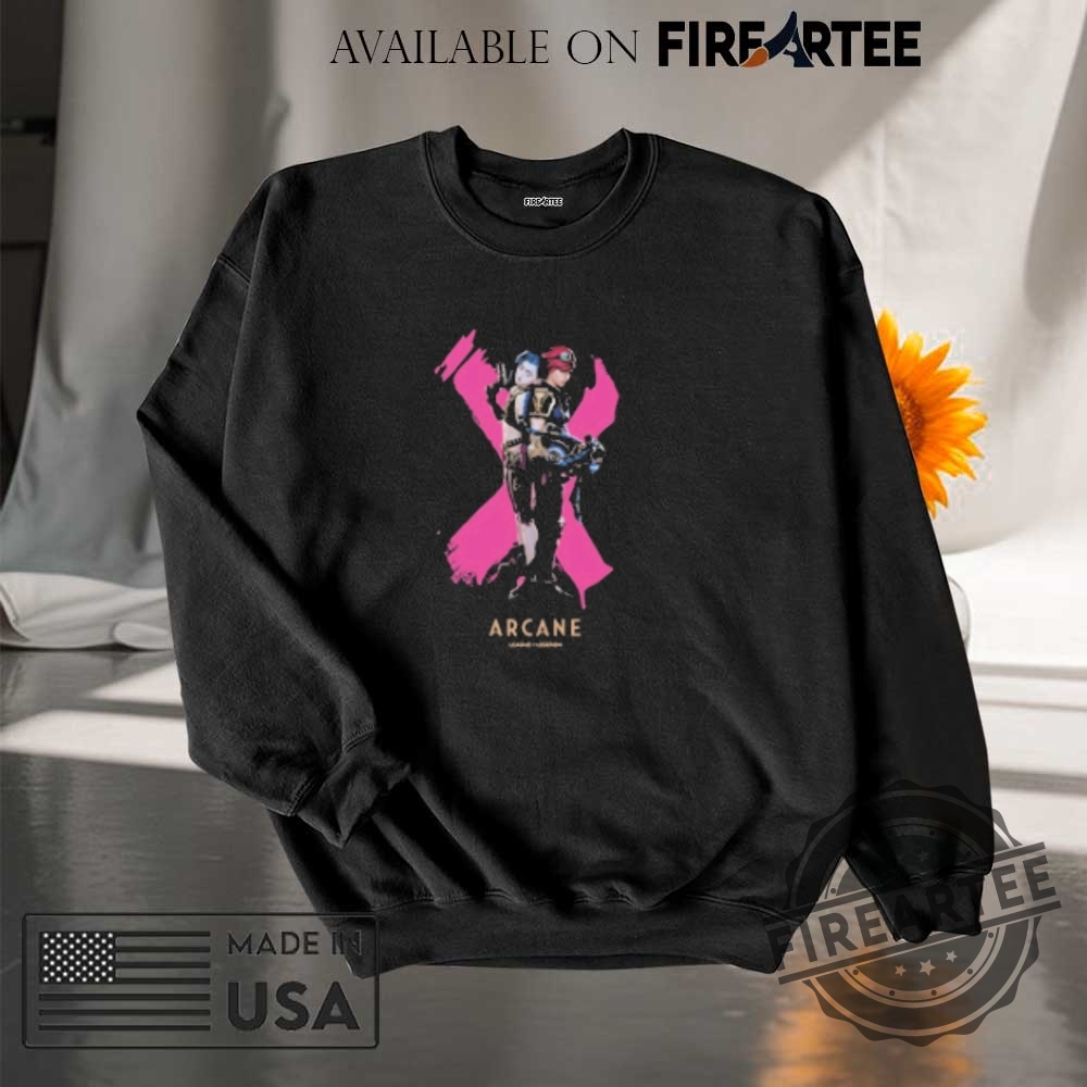 Arcane In Detail Arcane League Legends Jinx And Vi Shirt 7 Arcane In Detail Arcane League Legends Jinx And Vi Shirt