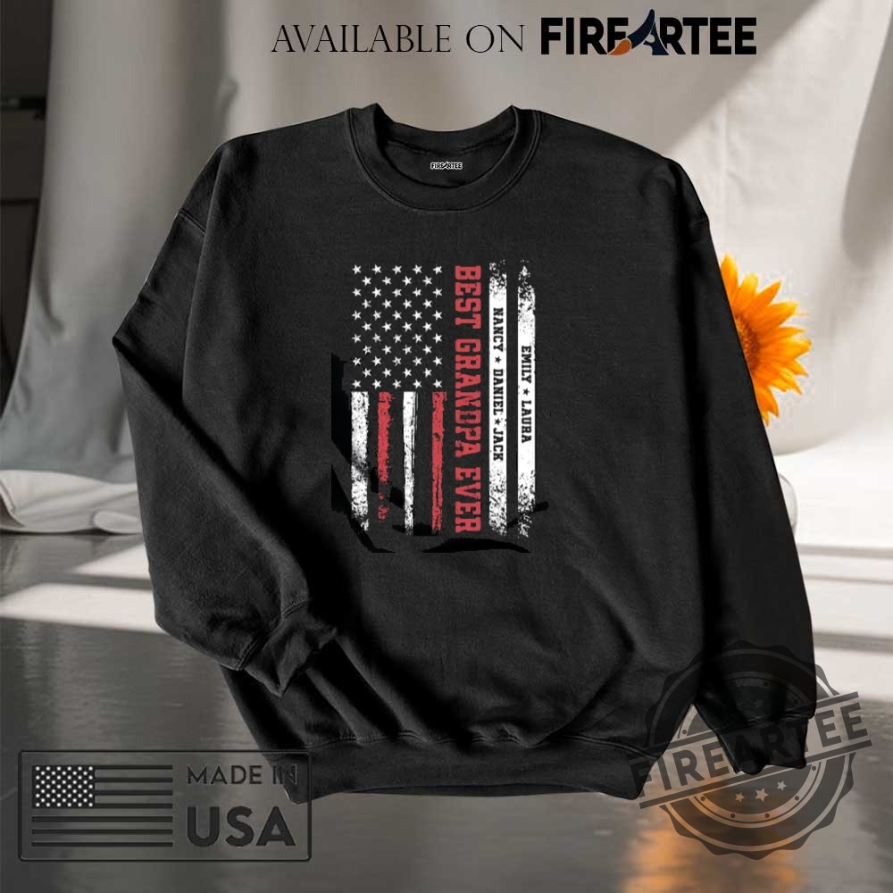 Custom Name Best Granpa Ever Shirt 7 Custom Name Best Granpa Ever Shirt