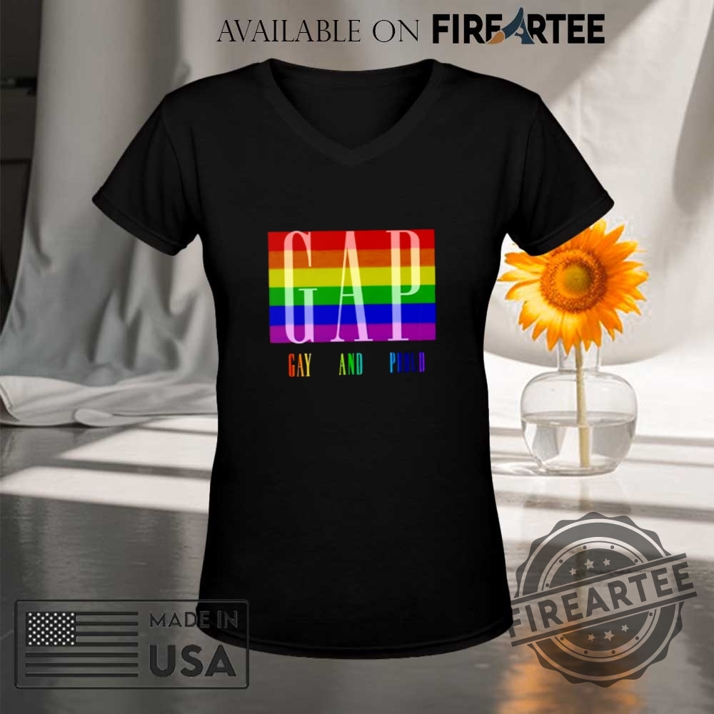 Gap Gay And Proud Shirt 9 GAP Gay and Proud shirt