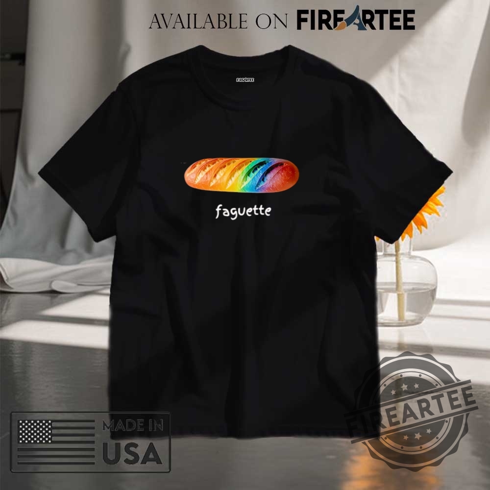 "Celebrate Pride and Sports with Cute Snoopy and Bluey Shirts" 21 Faguette Lgbt Bread Shirt