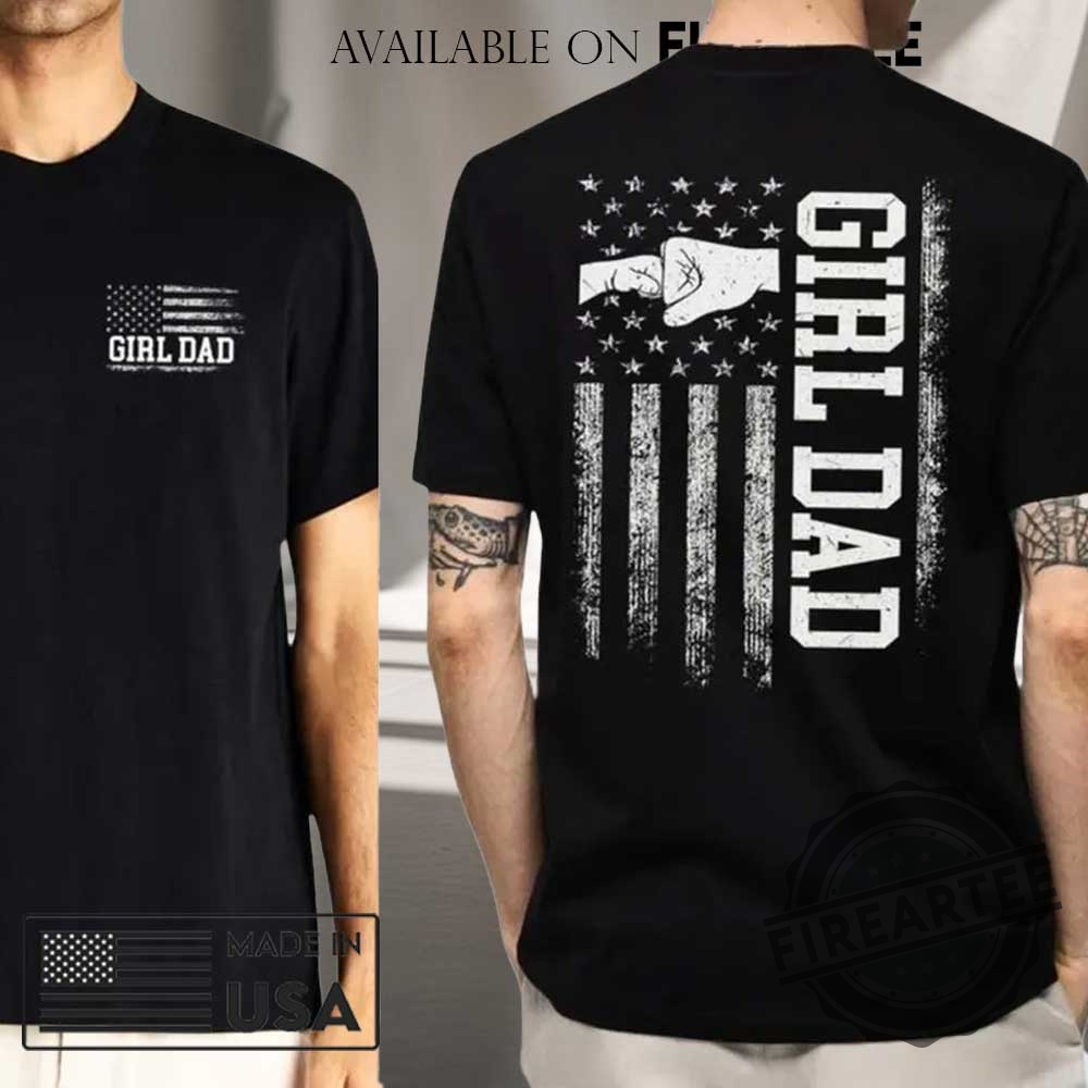 Girl Dad Club Shirt Gift For Dad