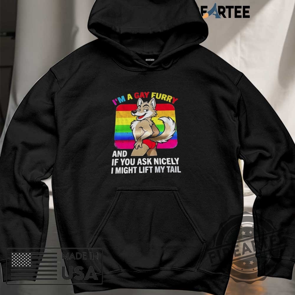 Wolf Im A Gay Furry And If You Ask Nicely I Might Lift My Tail Pride Lgbt Shirt 6 Wolf I’m a gay furry and if you ask nicely I might lift my tail pride LGBT shirt