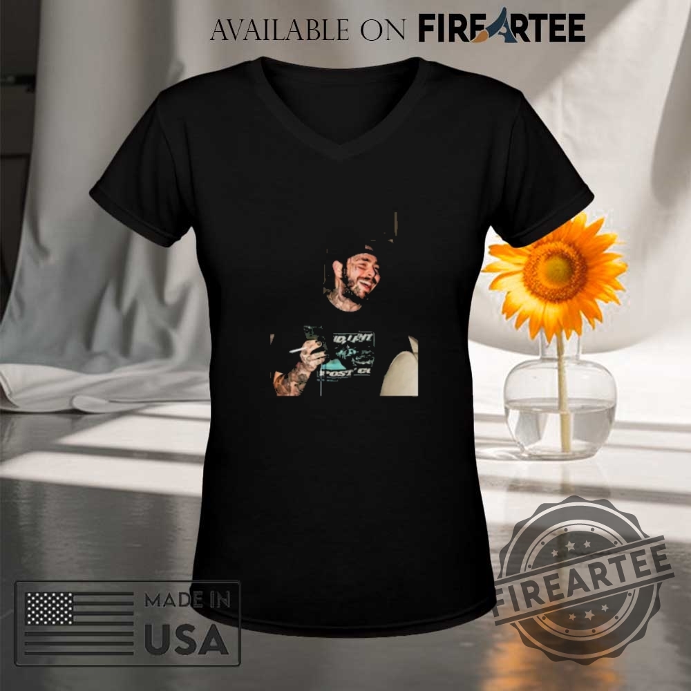 Post Malone Smoking Tshirt Rap Icon Streetwear Graphic Tee 9 Post Malone Smoking T-Shirt – Rap Icon Streetwear Graphic Tee