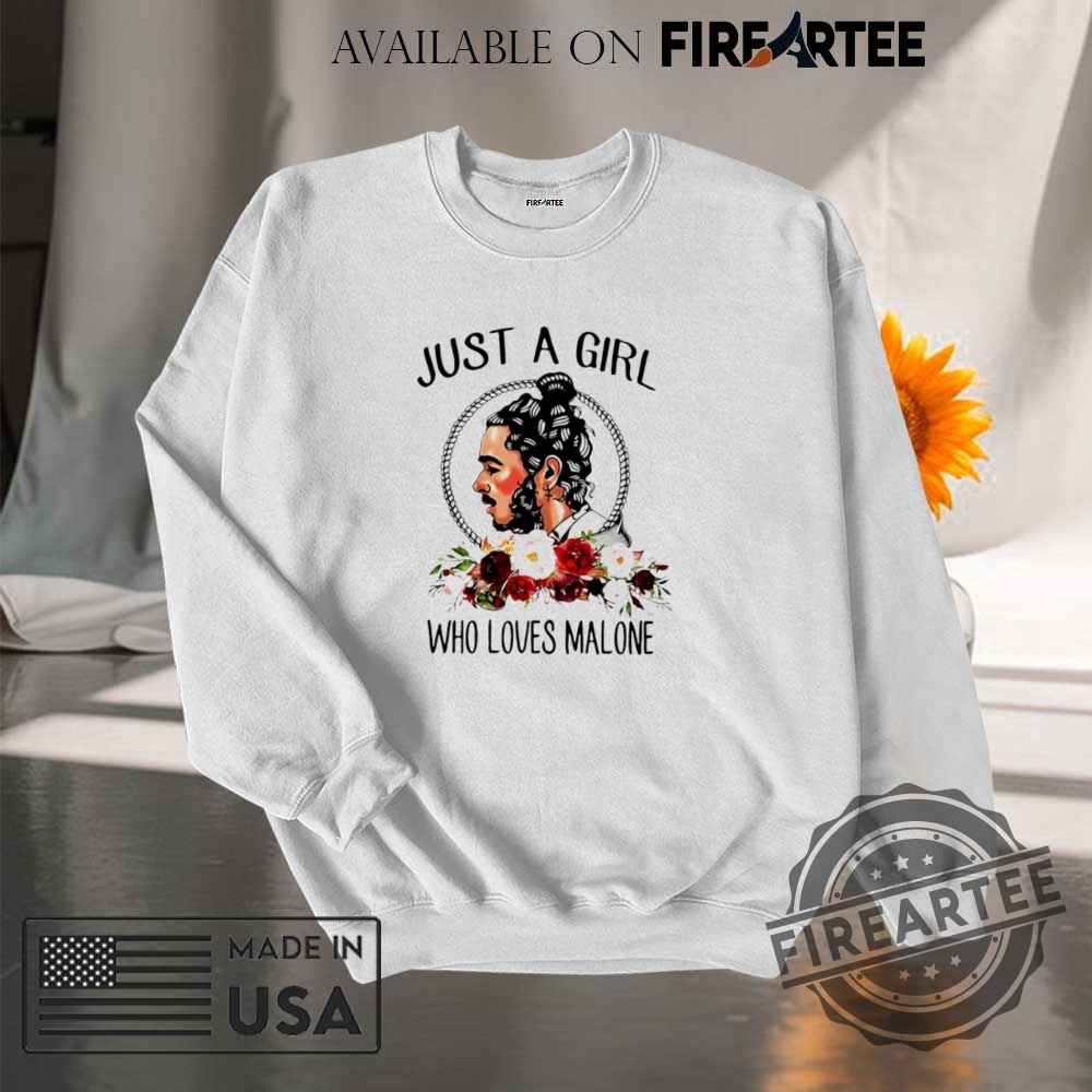 Just A Woman Who Loves Post Malone Shirt 7 Just a woman who loves Post Malone shirt