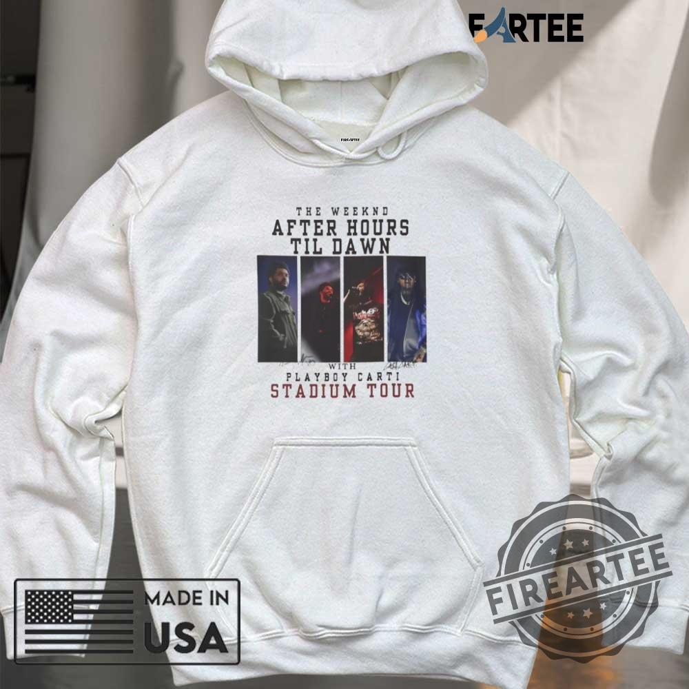 The Weeknd After Hours Till Dawn Tour Shirt 6 The Weeknd After Hours Till Dawn tour shirt