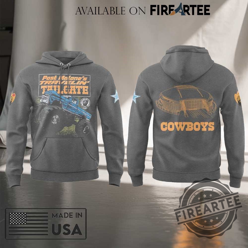 Post Malone X Dallas Cowboys Tailgate Party Merch Collection 4 Post Malone x Dallas Cowboys Tailgate Party Merch Collection