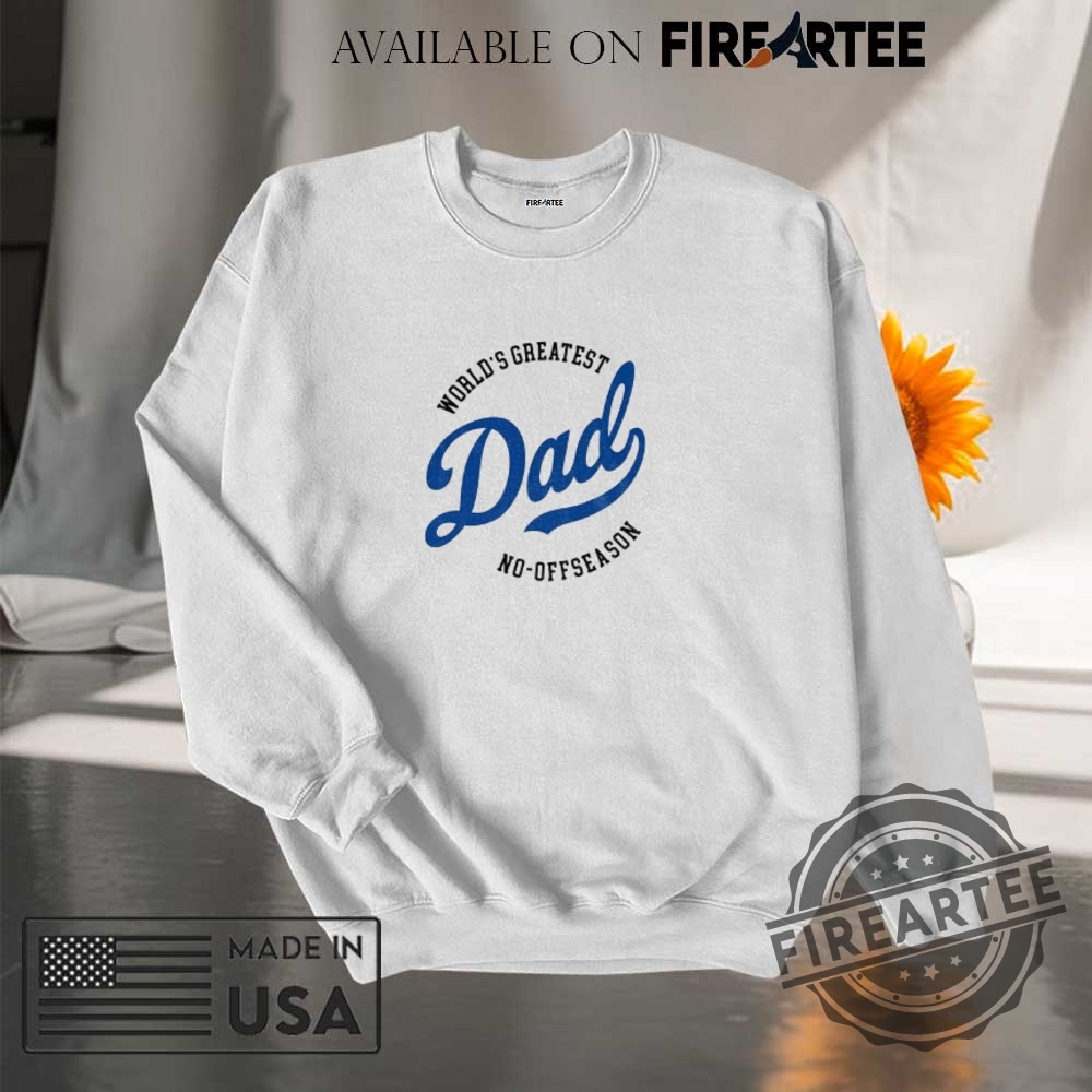 Los Angeles Dodgers Worlds Greatest Dad Nooff Reason Fathers Day Shirt 7 Los Angeles Dodgers world’s greatest Dad no-off reason Father’s Day shirt
