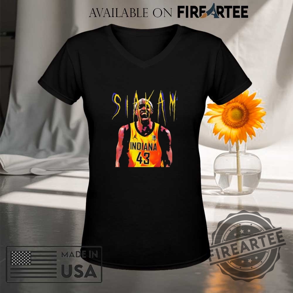 Pascal Siakam Indiana Pacers Basketball Mvp Shirt 9 Pascal Siakam Indiana Pacers Basketball MVP shirt