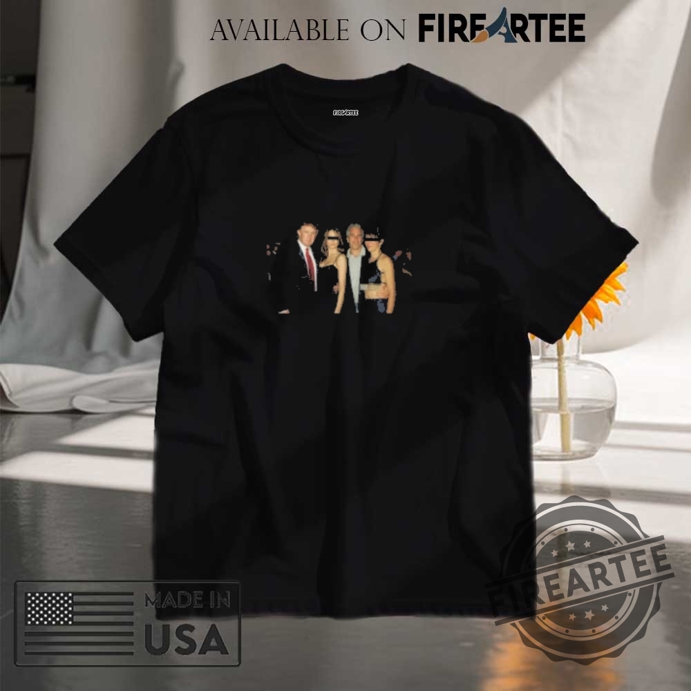 "Top Anti-Trump and Christian Flags: Unique Protest and Faith Statements" 14 Donald Trump X Epstein Tshirt