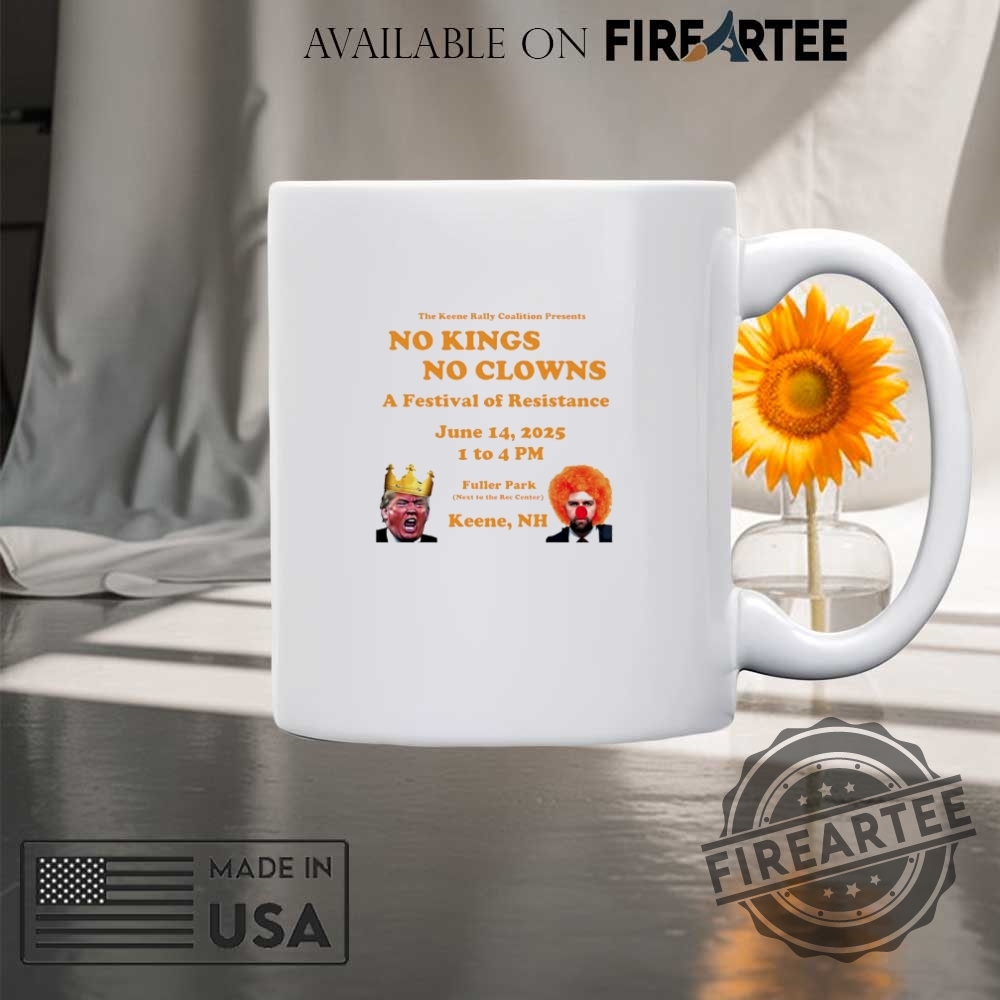 Trump And Jd Vance No Kings No Clowns In Keene Shirt 8 Trump and JD Vance No Kings No Clowns in Keene shirt