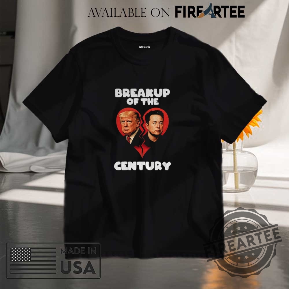 "Unique Political and Fantasy Apparel: Show Your Style with Pride" 8 Trump Vs Elon Musk Breakup Of The Century Shirt