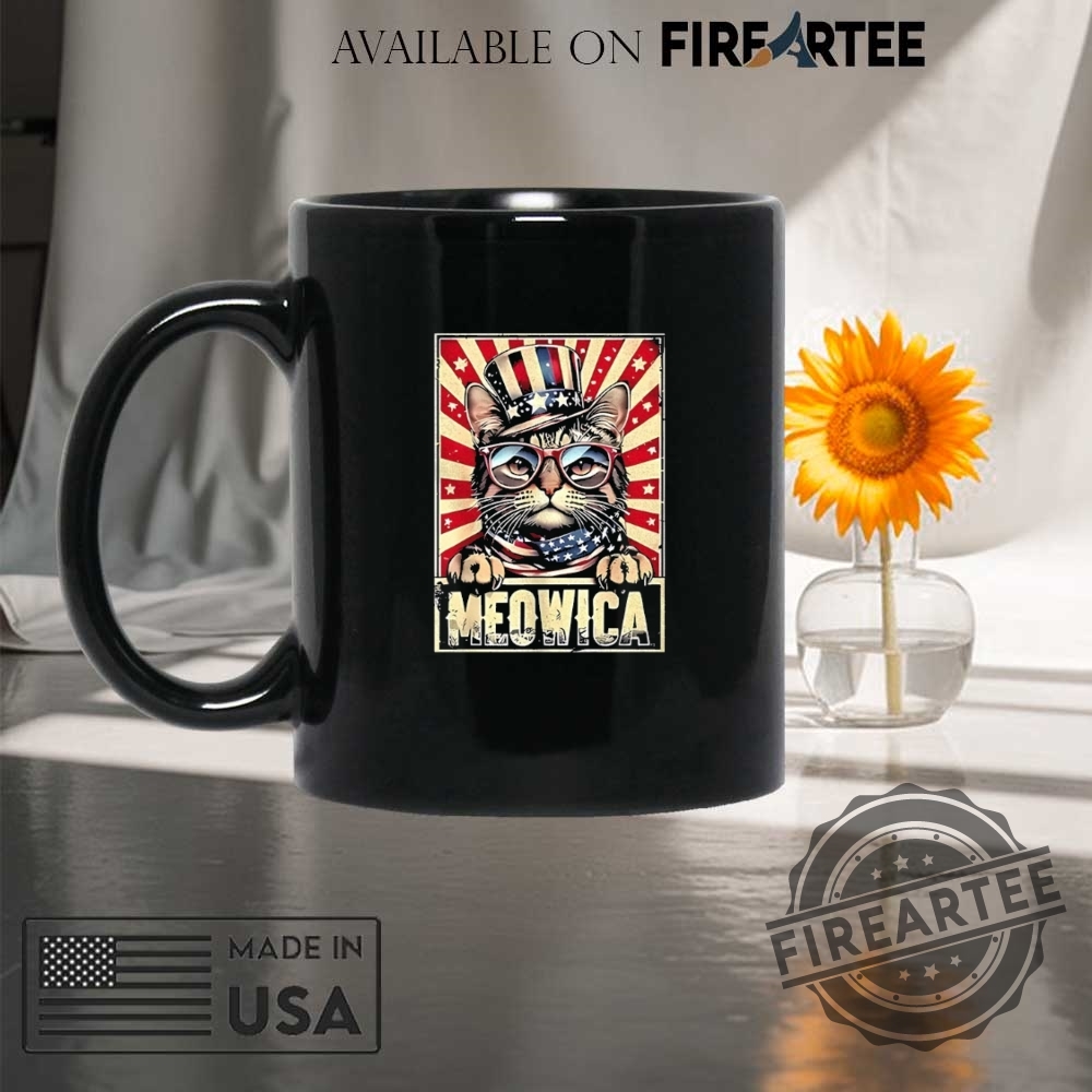 Cat Meowica 4Th Of July Shirt 8 Cat Meowica 4th of july shirt