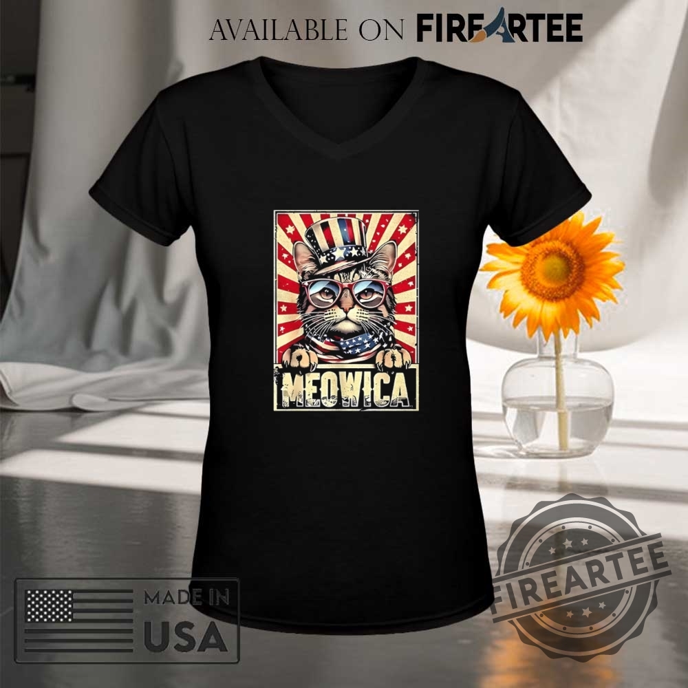 Cat Meowica 4Th Of July Shirt 9 Cat Meowica 4th of july shirt