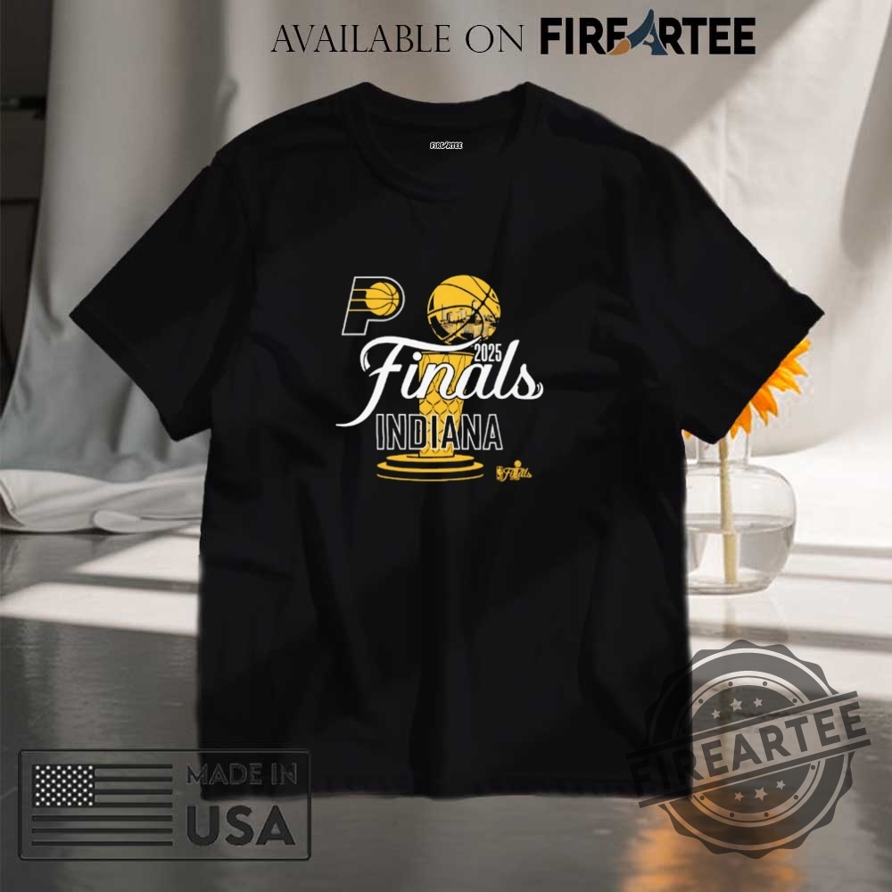 2025 Nba Finals Trophy Indiana Pacers Shirt