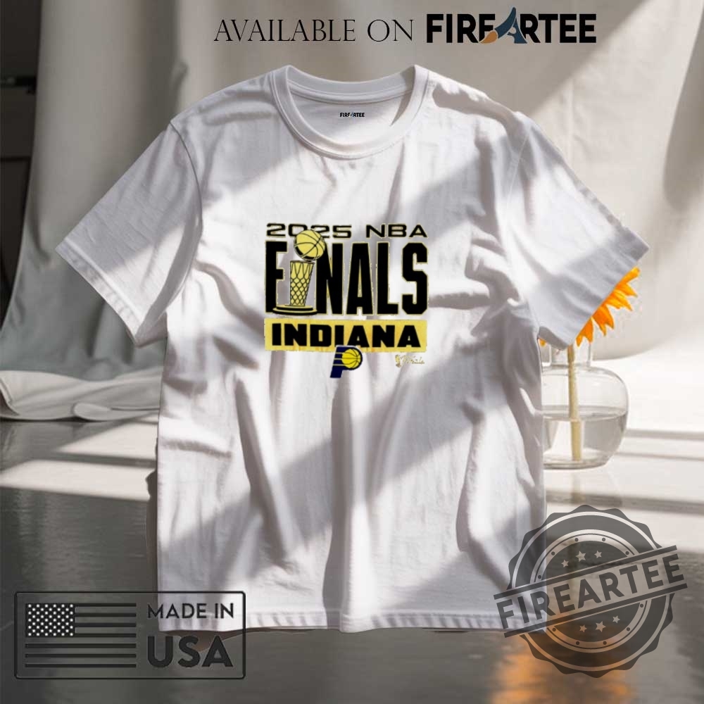 Indiana Pacers 2025 Nba Finals Trophy Shirt