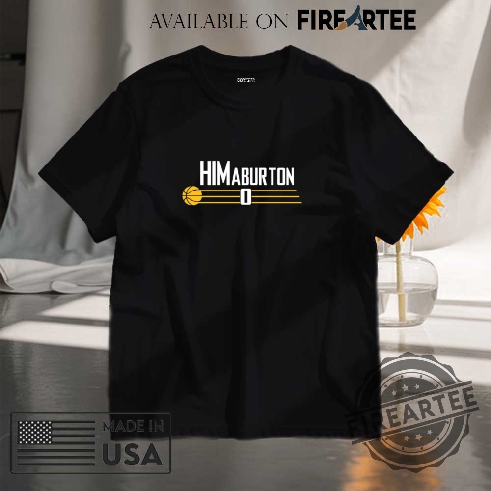 Himaburton Tyrese Haliburton 0 Indiana Pacers Basketball Shirt