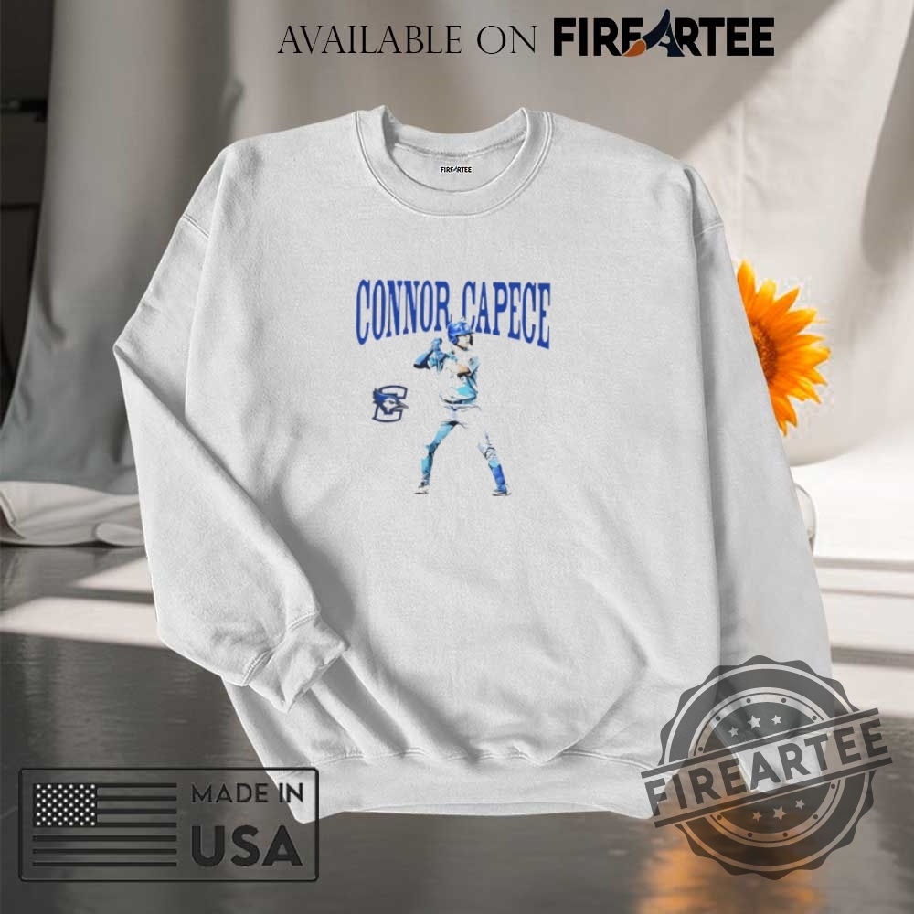 Connor Capece Creighton Bluejays Portrait Shirt 7 Connor Capece Creighton Bluejays portrait shirt
