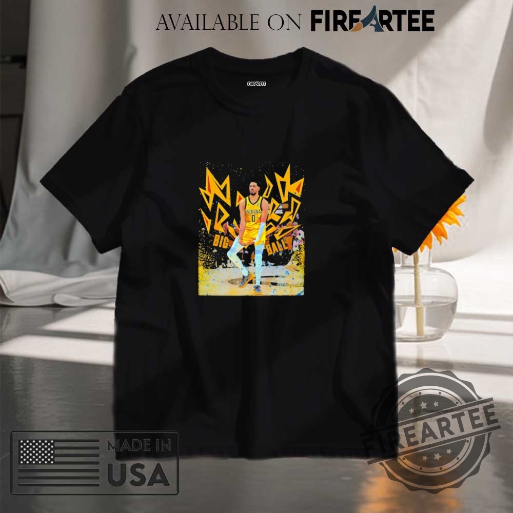 Tyrese Haliburton Indiana Pacers Big Balls Dance Shirt
