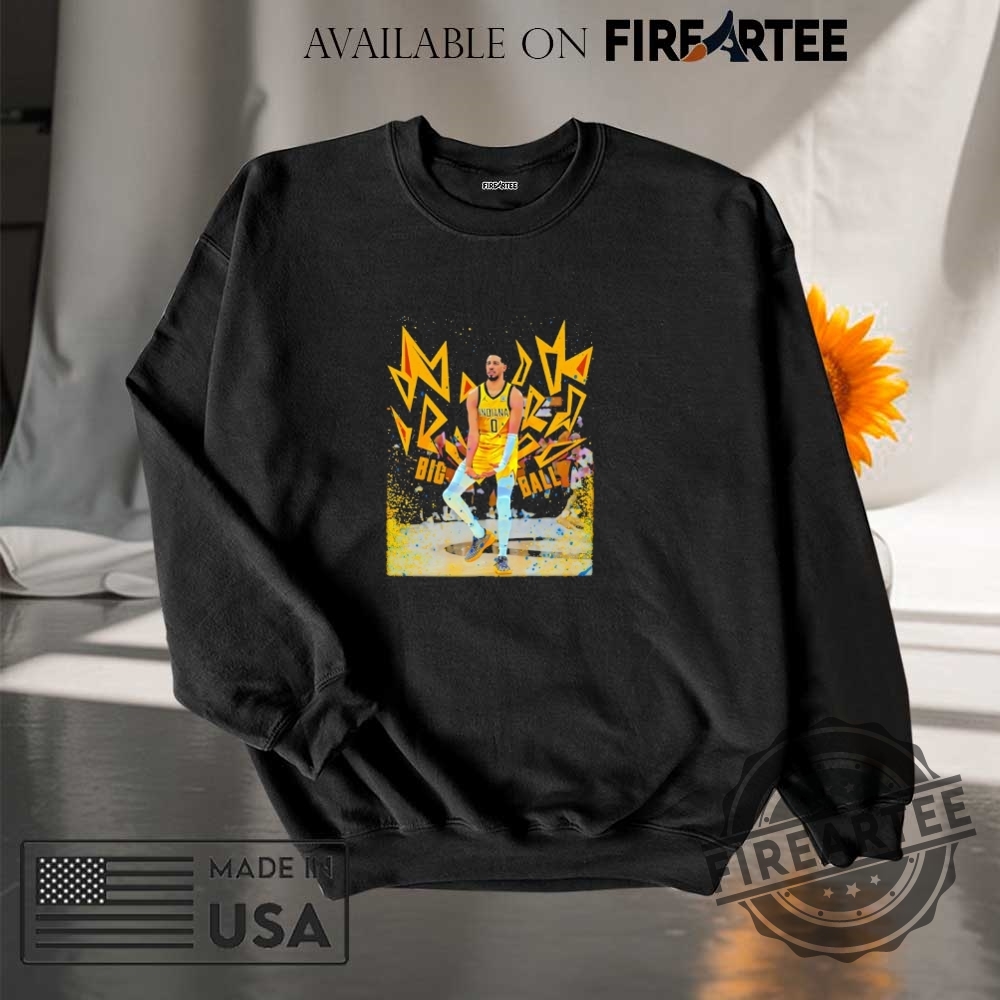 Tyrese Haliburton Indiana Pacers Big Balls Dance Shirt 7 Tyrese Haliburton Indiana Pacers big balls dance shirt