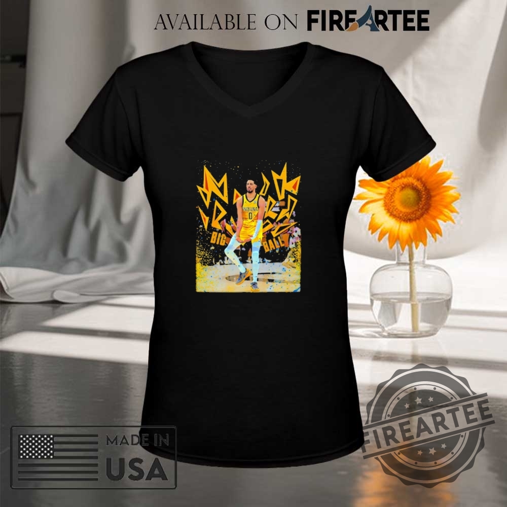 Tyrese Haliburton Indiana Pacers Big Balls Dance Shirt 9 Tyrese Haliburton Indiana Pacers big balls dance shirt