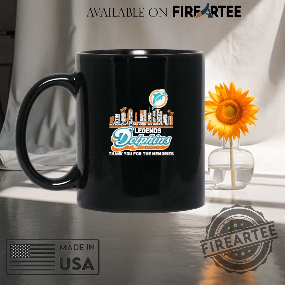 Miami Dolphins Legends Thank You For The Memories Shirt 8 Miami Dolphins Legends Thank You For The Memories Shirt
