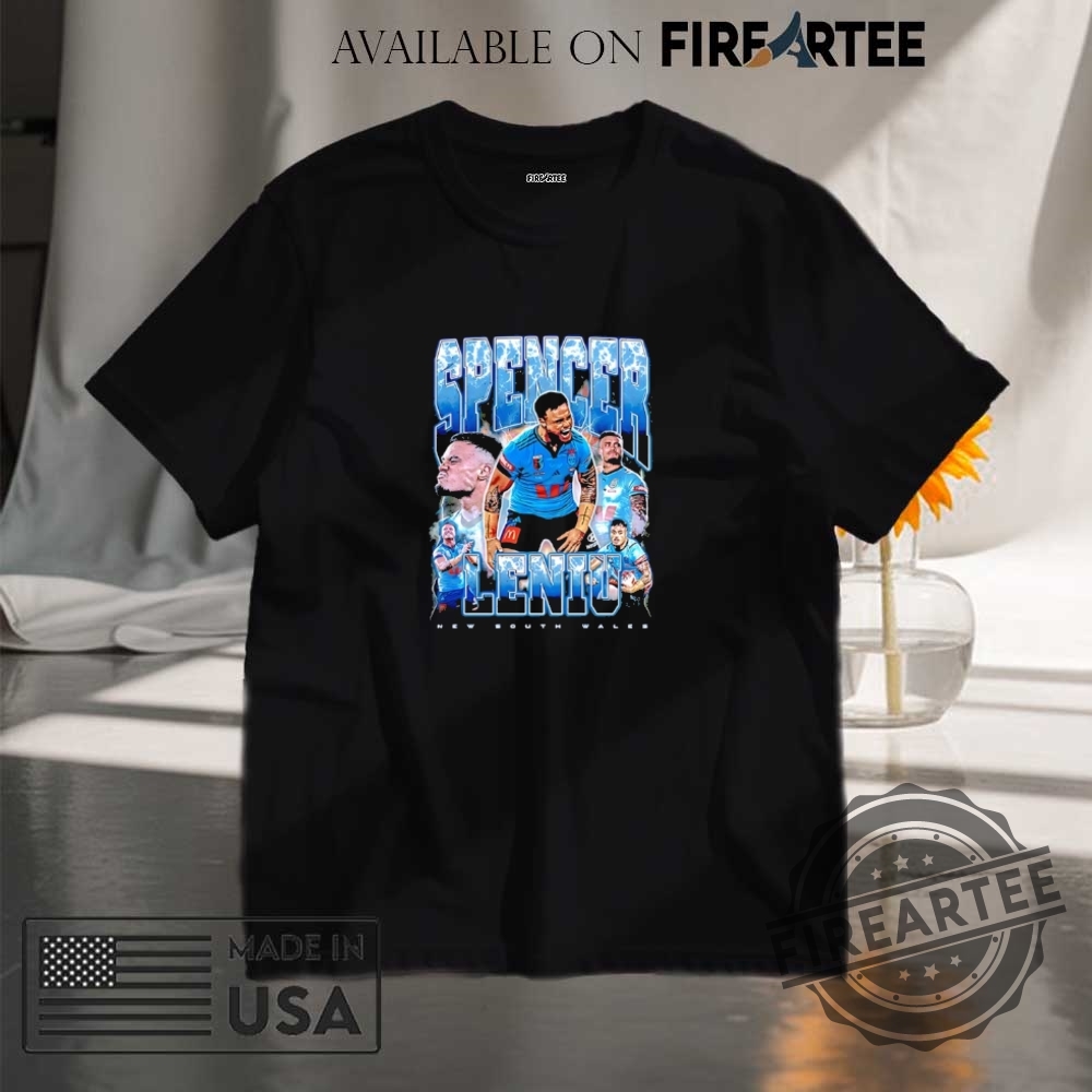 Spencer Leniu Nsw 2025 Graphic Shirt
