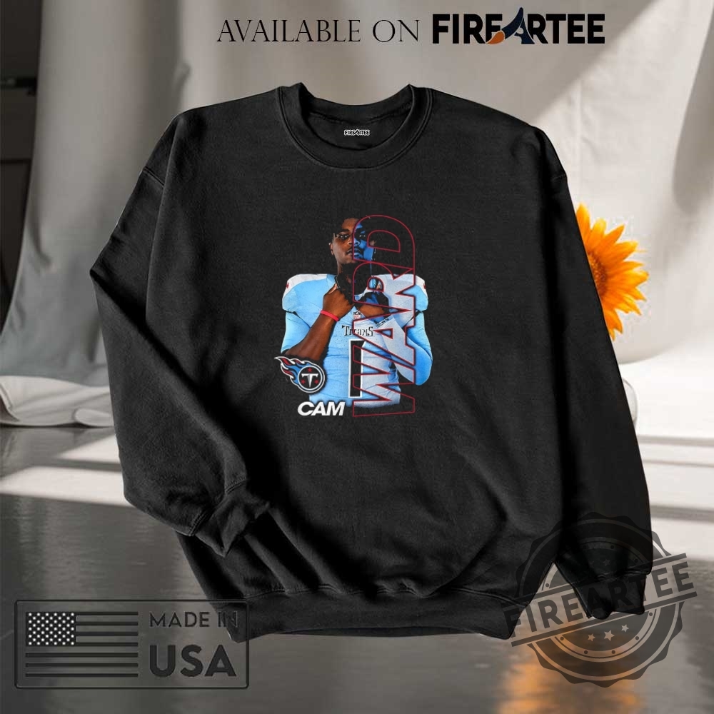 Cameron Ward Tennessee Titans Nfl Football Player Graphic Shirt 7 Cameron Ward Tennessee Titans NFL football player graphic shirt