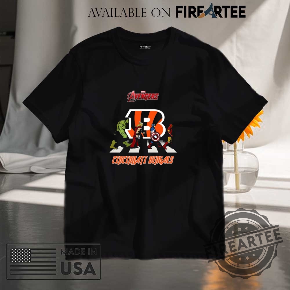 "Celebrate Finals, Anniversaries, and Hoops with Iconic Sports Shirts" 11 Nfl Jacksonville Jaguars Marvel Avengers Abbey Road Shirt