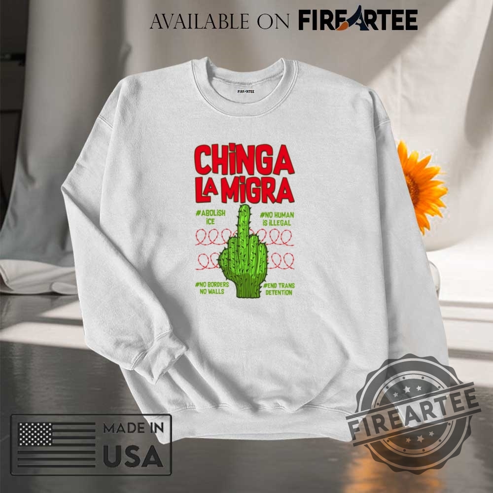 Original Chinga La Migra Tall Tshirt 7 Original Chinga La Migra Tall T-Shirt