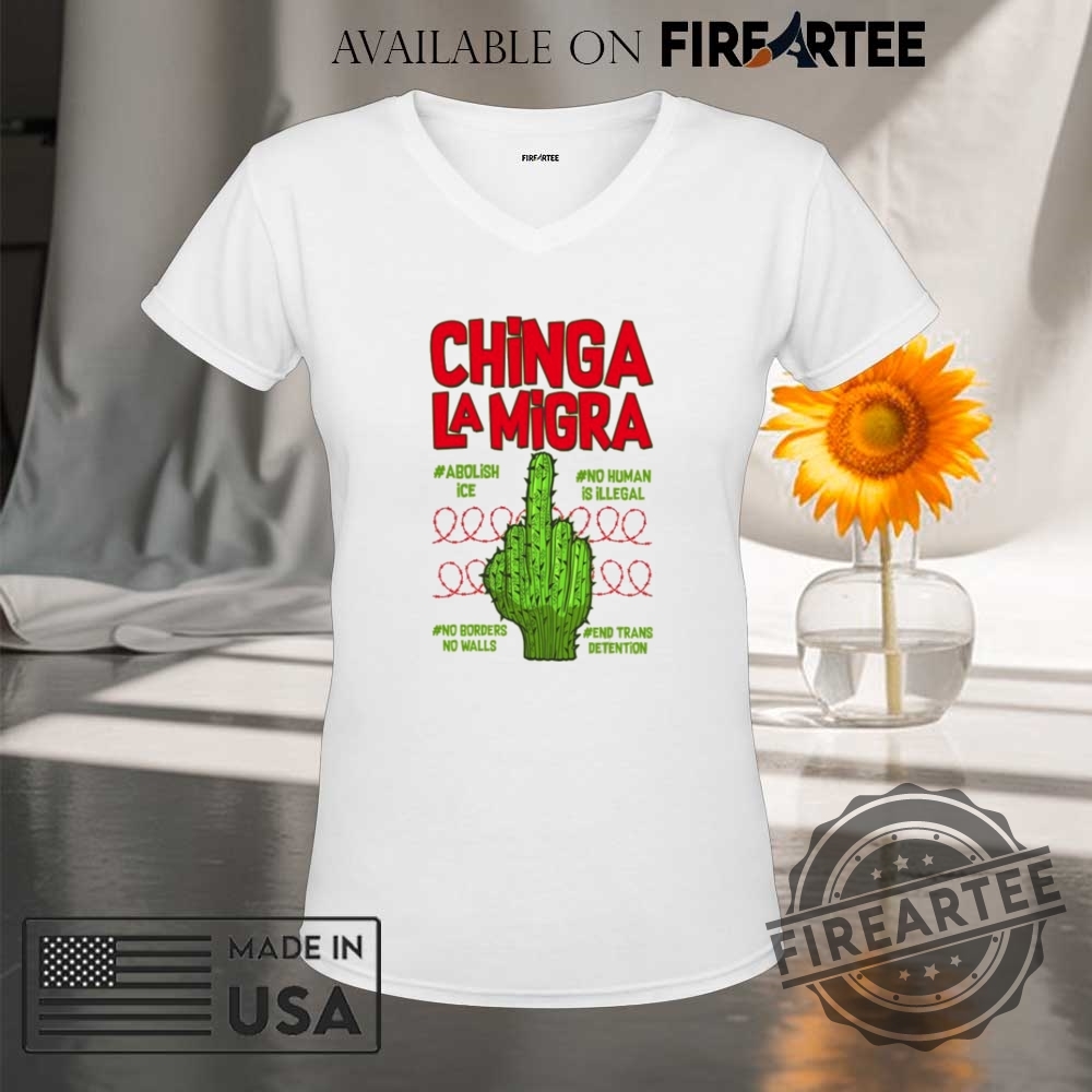 Original Chinga La Migra Tall Tshirt 9 Original Chinga La Migra Tall T-Shirt
