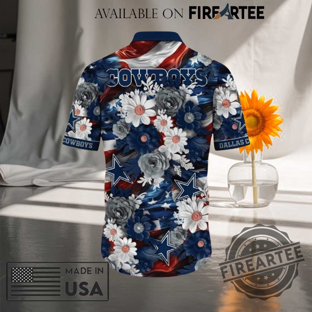 Dallas Cowboys Nfl Hawaiian Shirt 4Th Of July Independence Day Special Gift For Men 5 Dallas Cowboys NFL Hawaiian Shirt 4th Of July Independence Day Special Gift For Men
