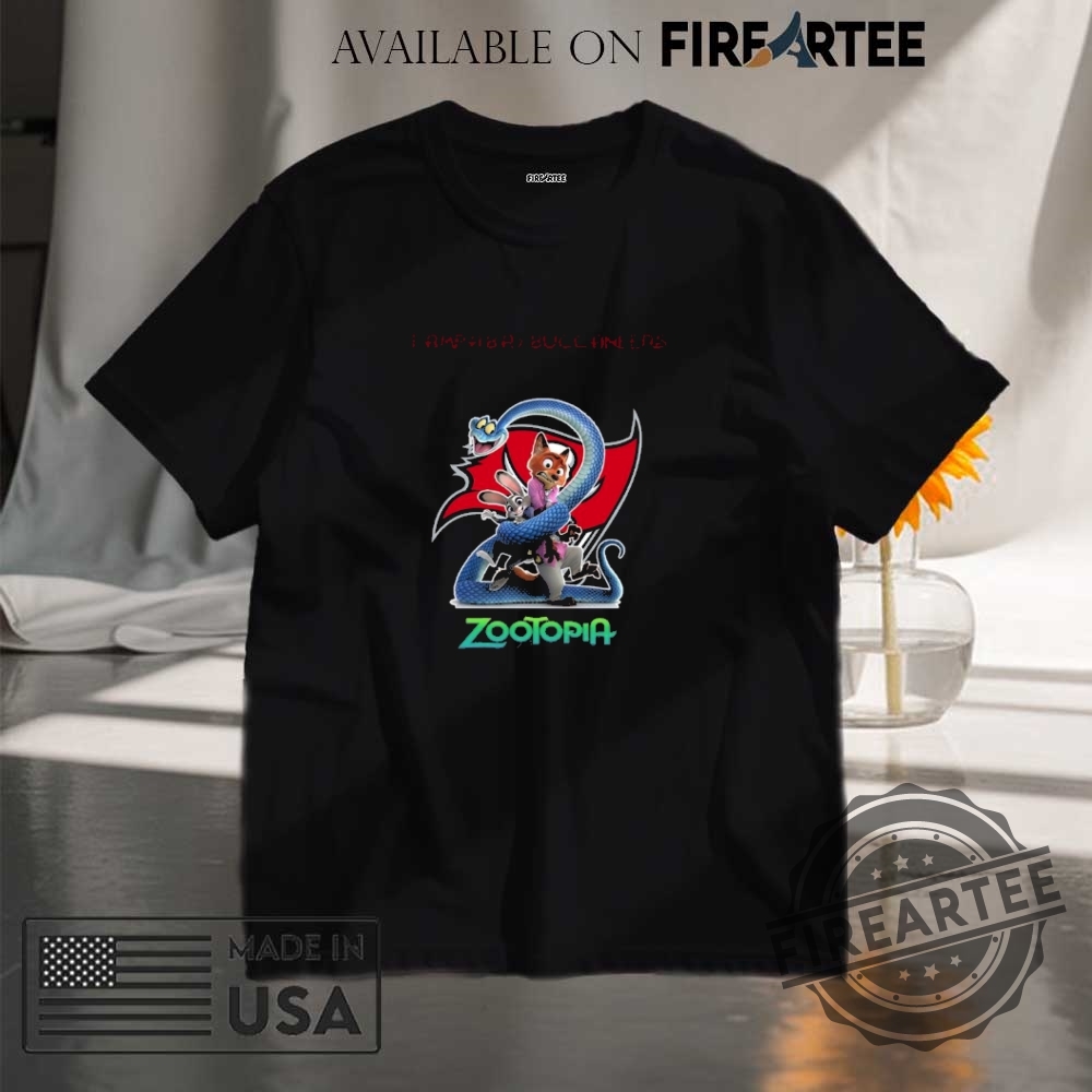 Nfl Tampa Bay Buccaneers Zootopia 2 Shirt