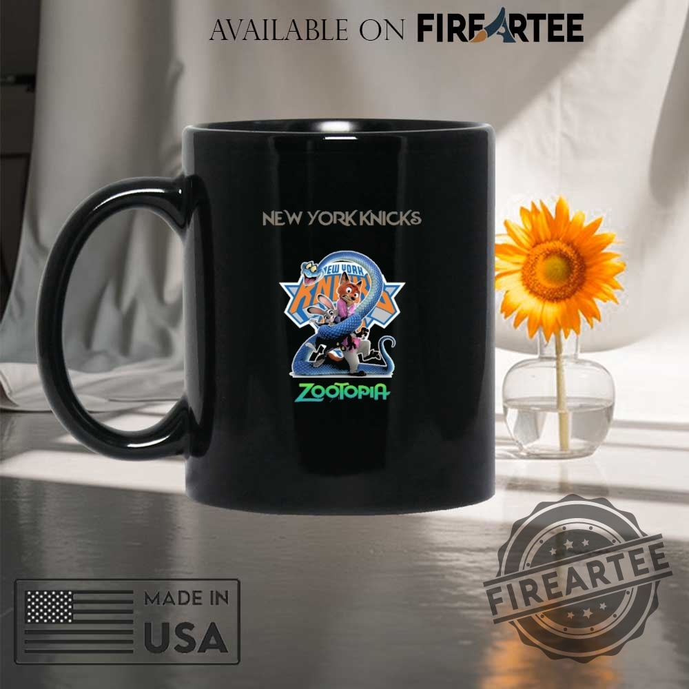 New York Knicks Zootopia 2 Shirt 8 New York Knicks Zootopia 2 shirt
