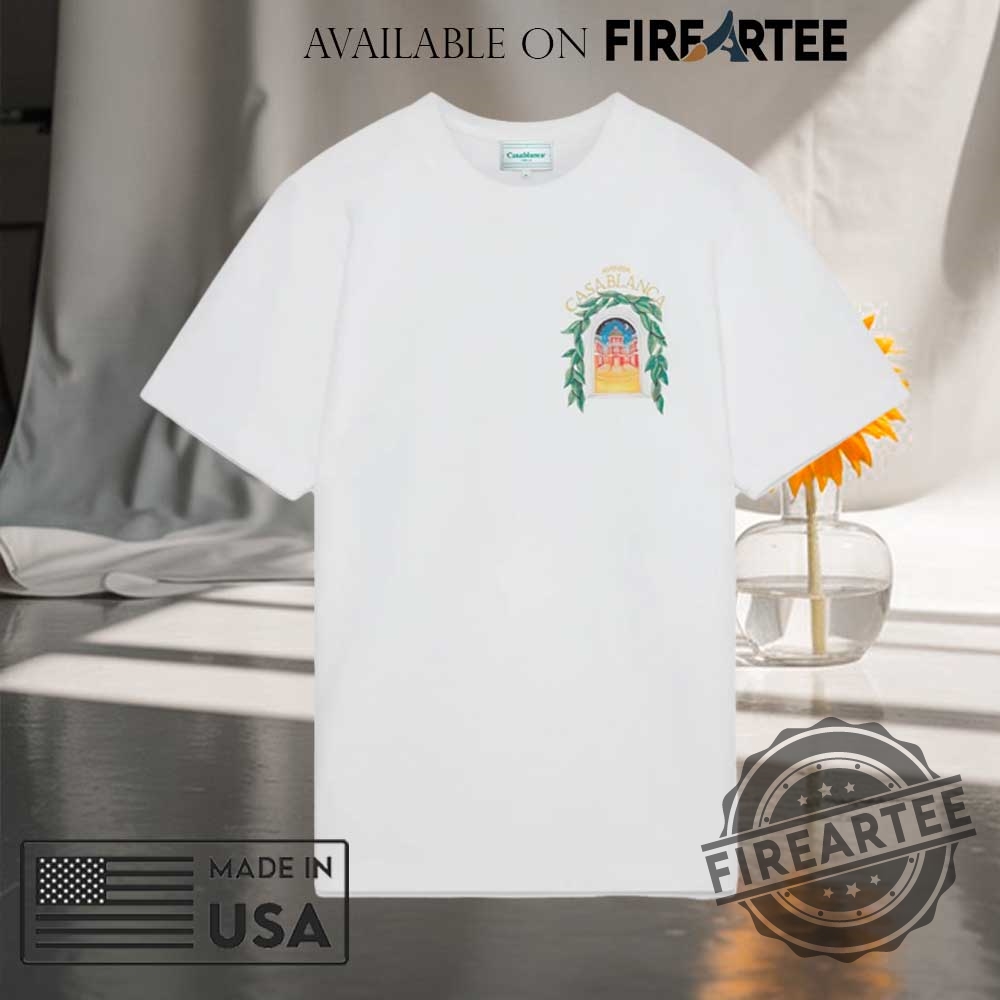 Double Sided Casablanca Avenida Tshirt 4 Double Sided Casablanca Avenida T-Shirt