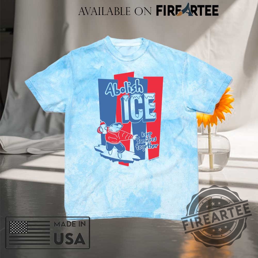 "Top Anti-ICE Graphic T-Shirts for Powerful Political Statements" 2 Abolish Ice Keep Families Together Tiedye Graphic Protest Tshirt