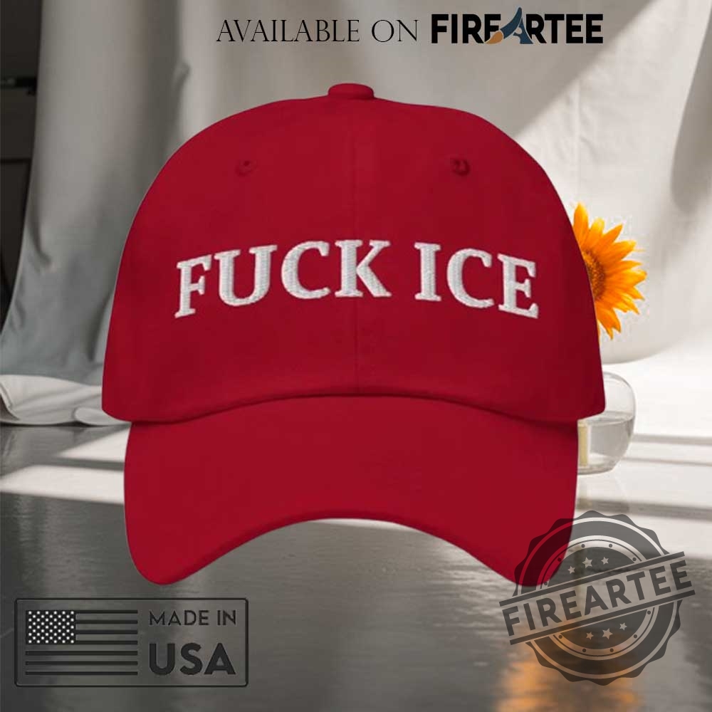 Fuck Ice Hat Embroidered Ice Protest Cap 5 Fuck ICE Hat – Embroidered ICE Protest Cap