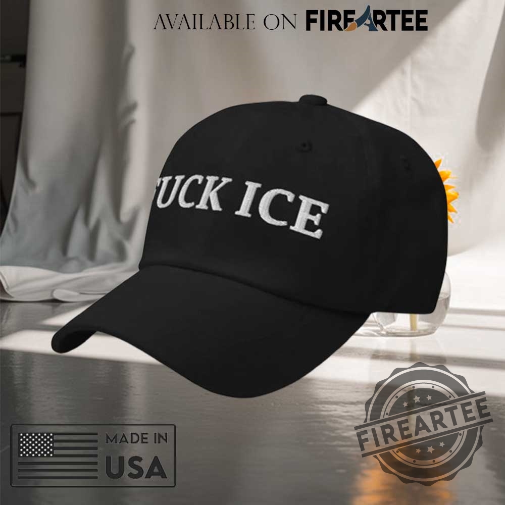 Fuck Ice Hat Embroidered Ice Protest Cap 6 Fuck ICE Hat – Embroidered ICE Protest Cap