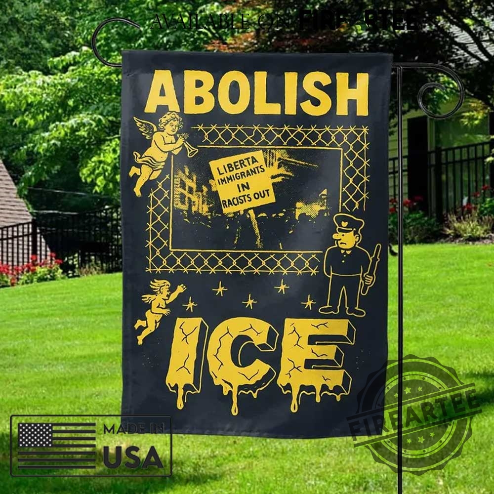 Abolish Ice Garden Flag Protest Garden Flag 5 Abolish ICE Garden Flag, Protest Garden Flag