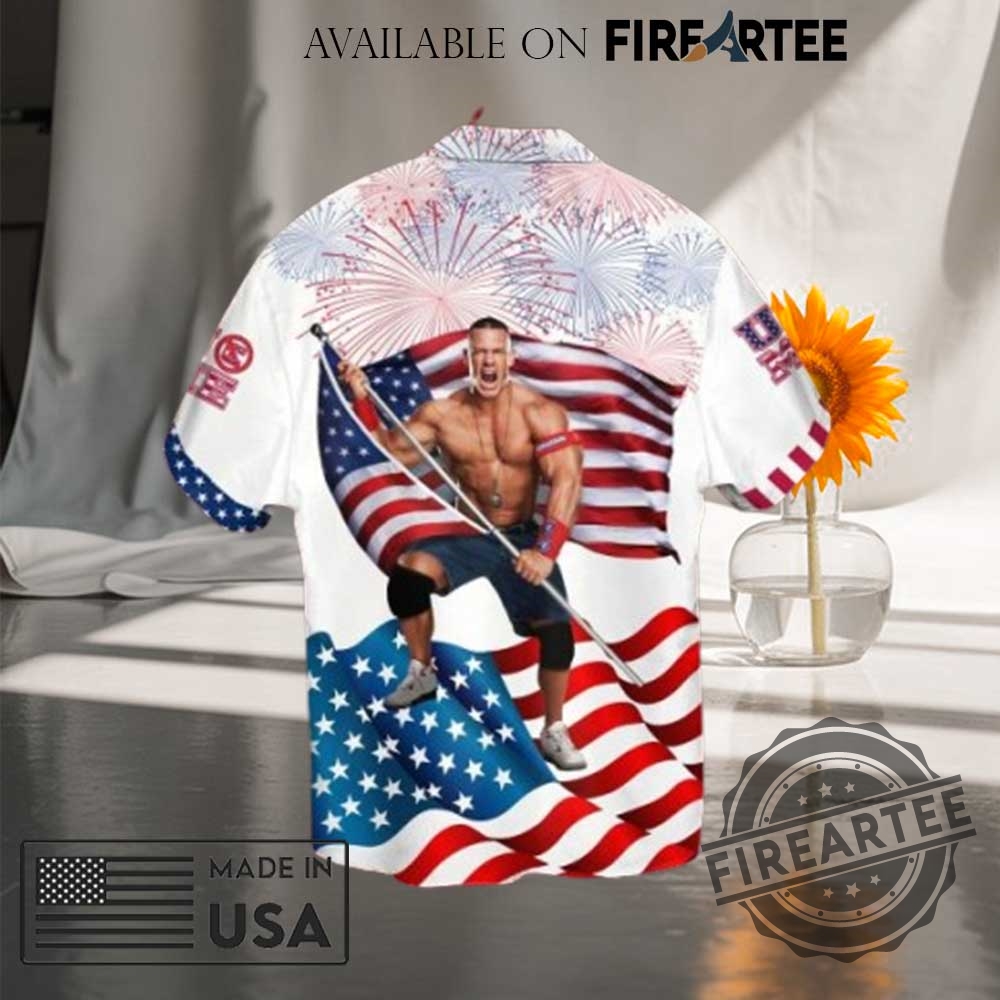 Wwe John Cena Independence Day Hawaiian Shirt 5 WWE John Cena Independence Day Hawaiian Shirt