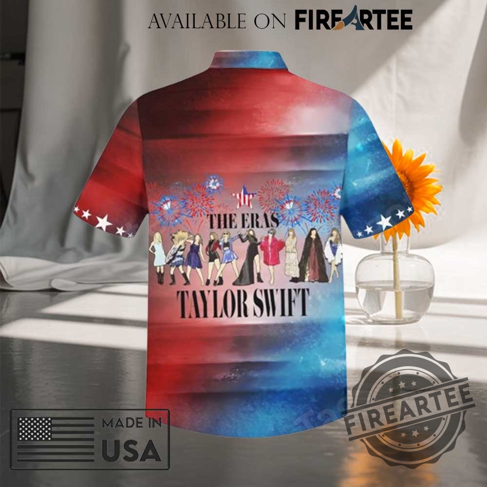 The Eras Taylor Swift 4Th Of July Hawaiian Shirt And Shorts 7 The Eras Taylor Swift 4th Of July Hawaiian Shirt And Shorts