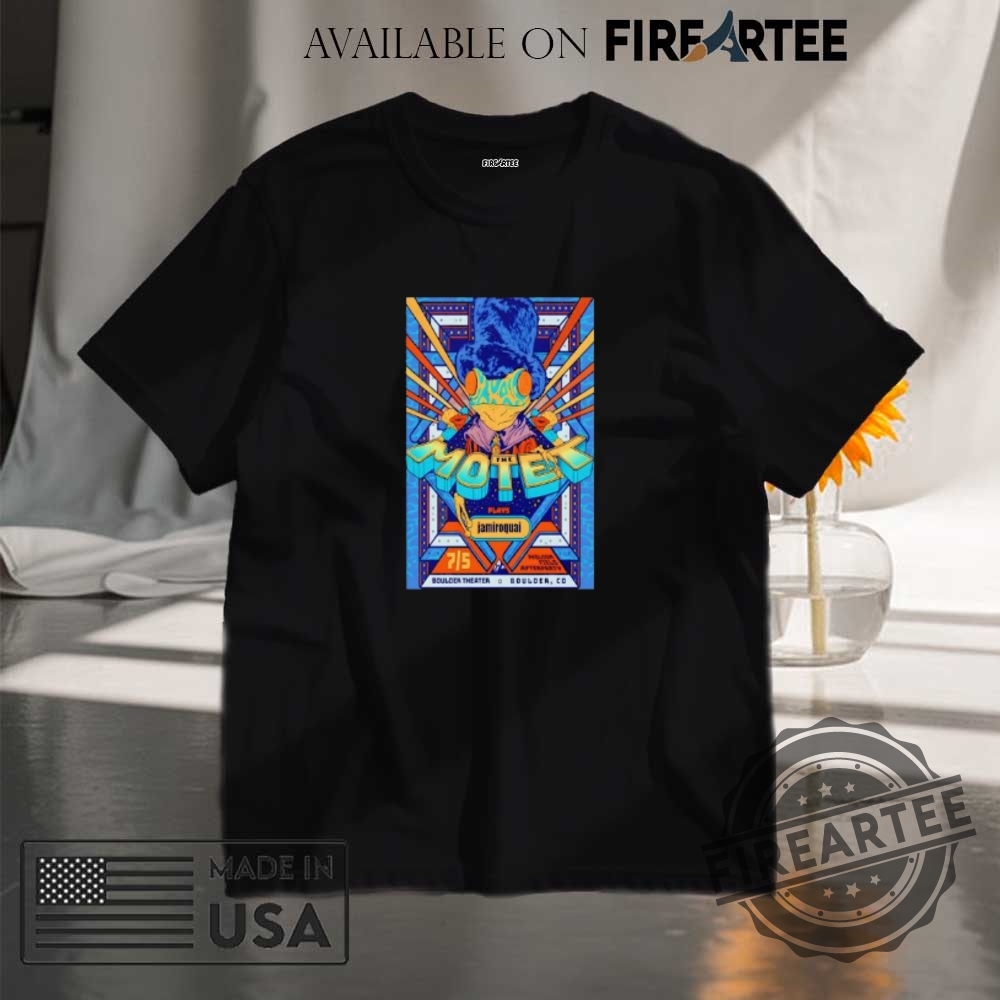 "Celebrate July 4th with Stunning Lana, WWE, and Taylor Shirts" 10 Tour 2025 The Motet Boulder Theater Shirt