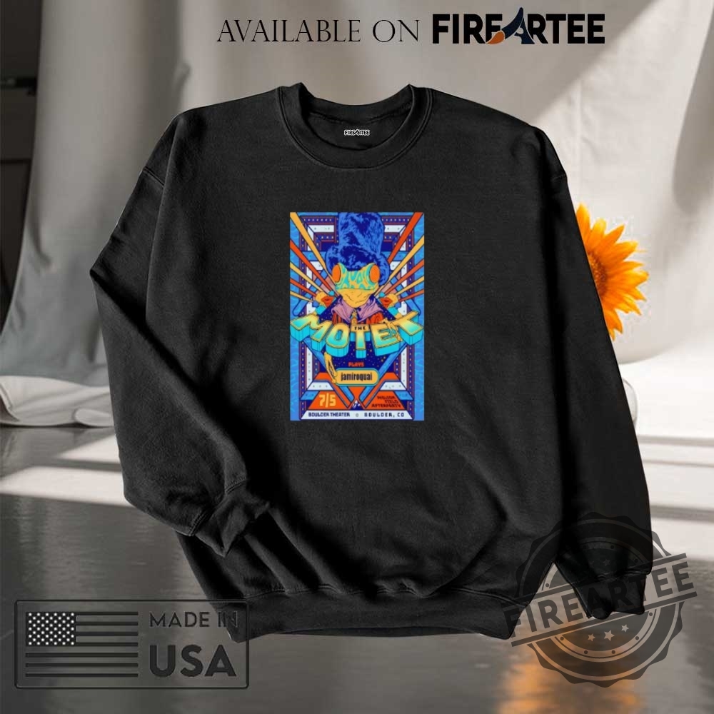 Tour 2025 The Motet Boulder Theater Shirt 7 Tour 2025 The Motet Boulder Theater Shirt
