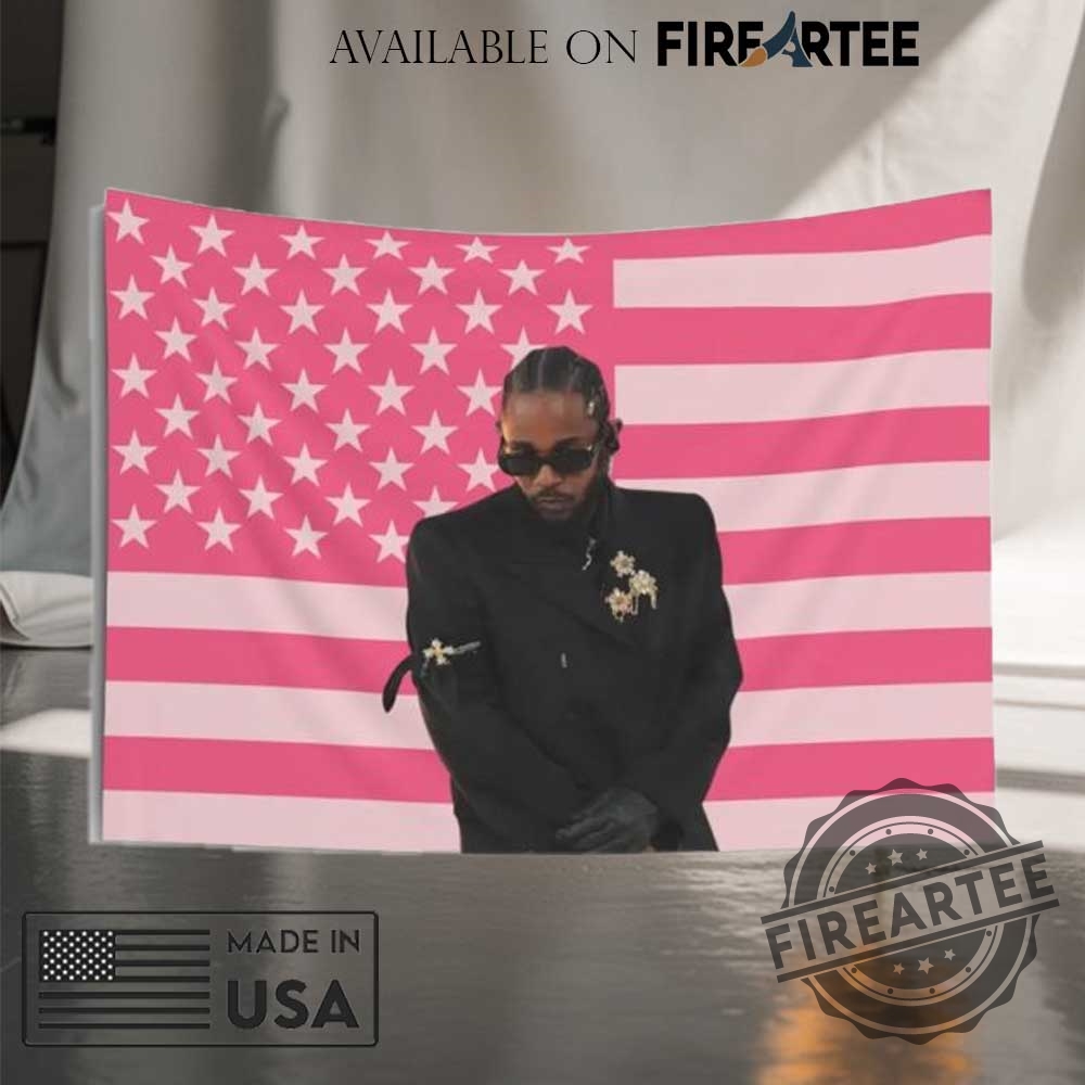 "Celebrate July 4th with Stunning Lana, WWE, and Taylor Shirts" 18 Kendrick Lamar Pink American Flag